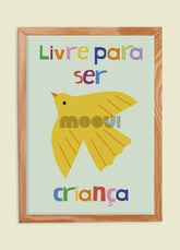 Pôster Infantil - Livre